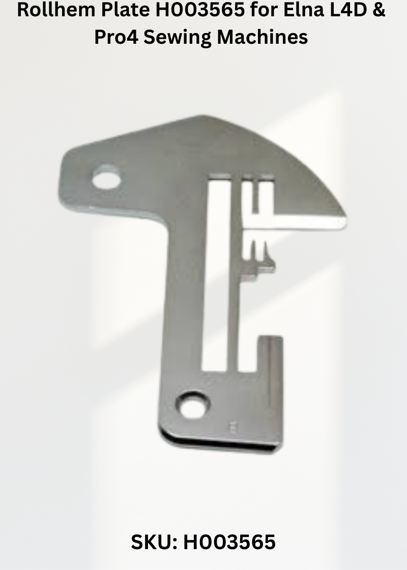 Rollhem Plate H003565 — Fits Elna L4D, PRO4
