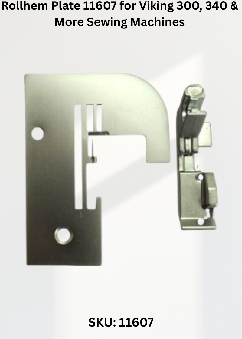 Rollhem Plate 11607 for Viking 300, 340 & More Sewing Machines