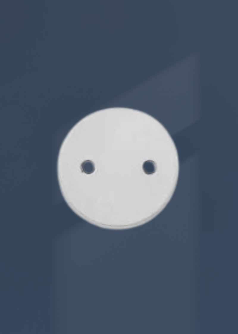 Round Painted Drapery Weights - 3/4" - 100/Box - White