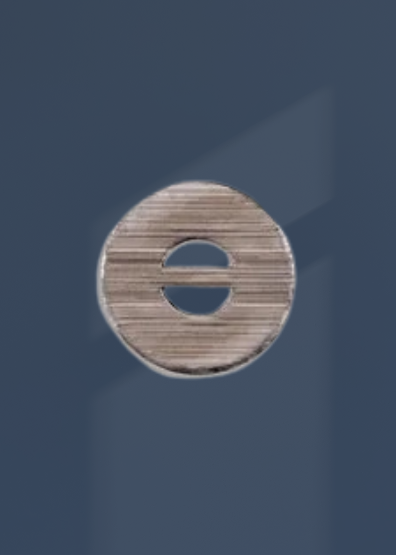 Round Uncovered Drapery Weights - 3/4" - 100/Box