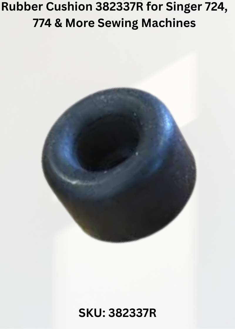 Rubber Cushion 382337R for Singer 724, 774 & More Sewing Machines