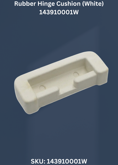 Rubber Hinge Cushion (White) 143910001W for Industrial Sewing Machines