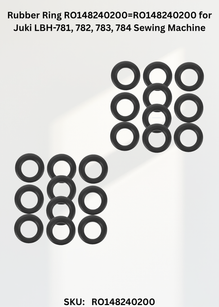 Rubber Ring RO148240200=RO148240200 for Juki LBH-781, 782, 783, 784 Sewing Machine