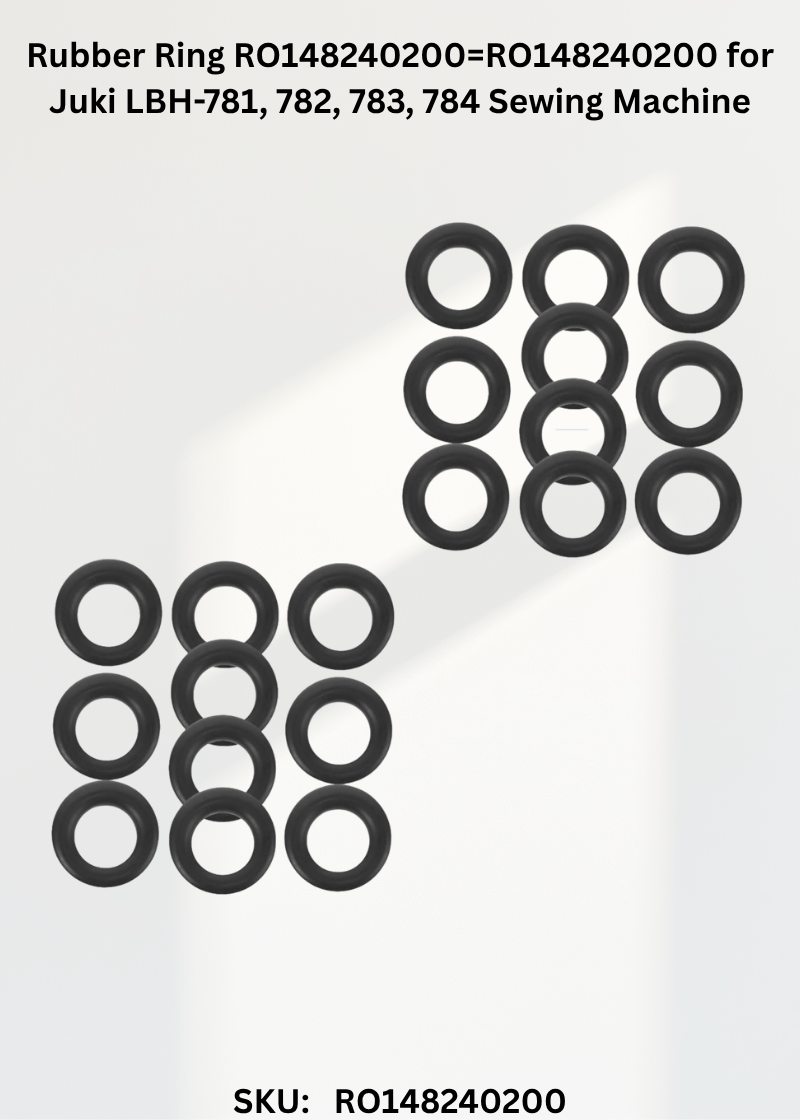 Rubber Ring RO148240200=RO148240200 for Juki LBH-781, 782, 783, 784 Sewing Machine