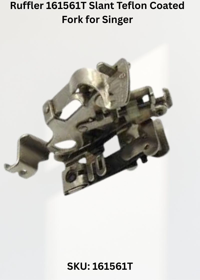 Ruffler 161561T Slant Teflon Coated Fork for Singer