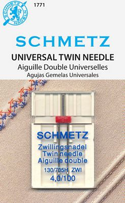 Schmetz Universal Twin sz4.0/100