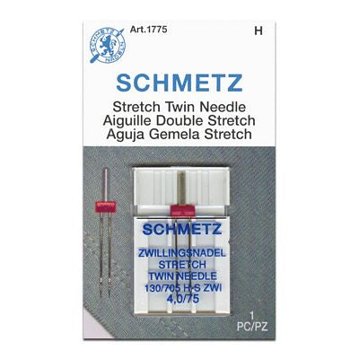 Schmetz Stretch Twin sz4.0/75, 10pkg/box