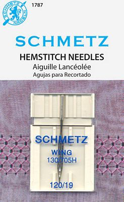 Schmetz Hemstitch 1-pk sz19/120, 10pkg/box