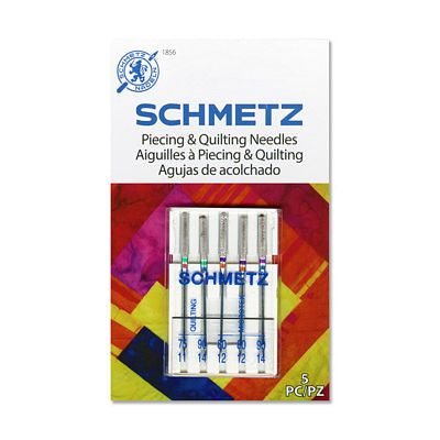 Schmetz Piecing & Quilting Needle Combo 5-Pack