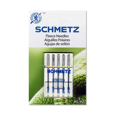 Schmetz Fleece Needle Assorted Sizes 5-Pack