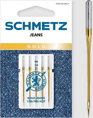 Schmetz Gold Denim s14/90 130/705H-JT