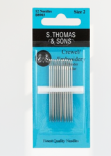 s-thomas-sons-crewel-embroidery-hand-needles-12-pack