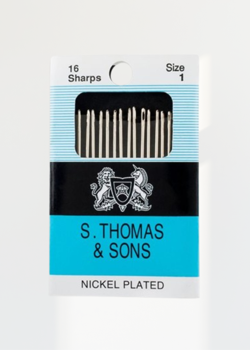 S. Thomas & Sons Sharps Hand Needles - 12/Pack