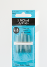 s-thomas-sons-sharps-hand-needles-12-pack