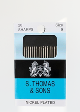 s-thomas-sons-sharps-hand-needles-12-pack