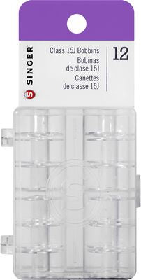 Bobbin Singer Class 15J Plastic 12 count Carded – S06543