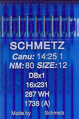Schmetz 16X231 sz80/12 10/pkg