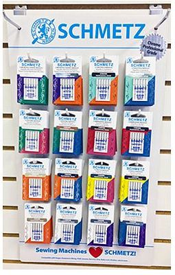 Schmetz Chrome Professional Grade Needle Display