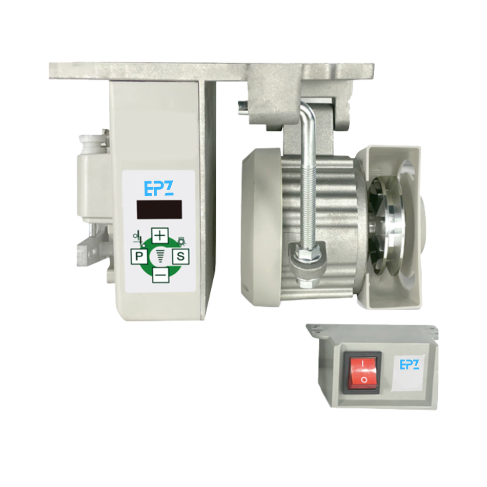 S450E Integrated V-Belt Servo Motor 450W – Energy Saving Sewing Machine Motor 110V / 60Hz