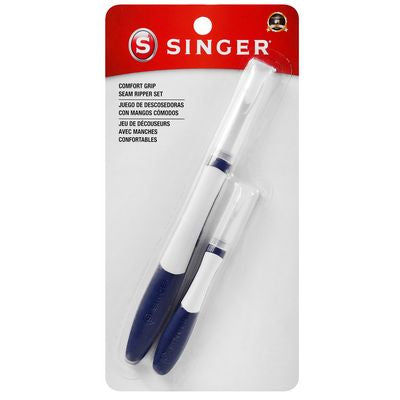 Singer Carded Notions Seam Ripper Set Comfort Grip 1 large and 1 small