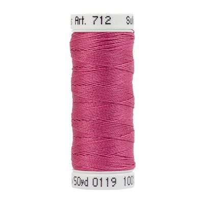 Sulky12wt Cotton Petites 50yds-Romantic Rose