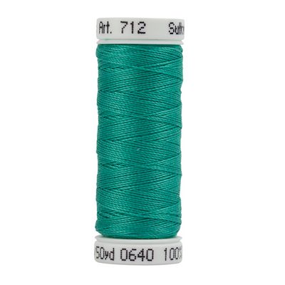 Sulky12wt Cotton Petites 50yds-Medium Aqua
