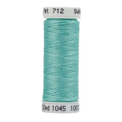Sulky12wt Cotton Petites 50yds-Light Teal