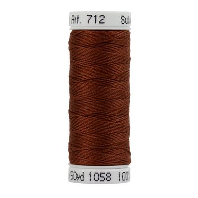 Sulky12wt Cotton Petites 50yds-Tawny Brown