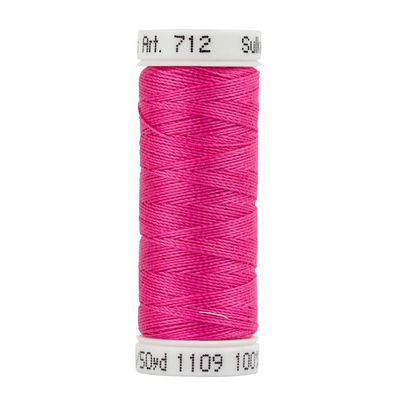 Sulky12wt Cotton Petites 50yds-Hot Pink