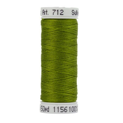 Sulky12wt Cotton Petites 50yds-Light Army Green