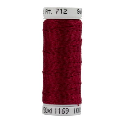 Sulky12wt Cotton Petites 50yds-Red
