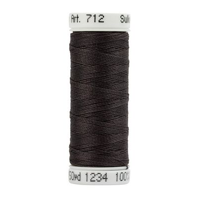 Sulky12wt Cotton Petites 50yds-Almost Black