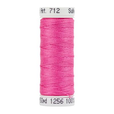 Sulky12wt Cotton Petites 50yds-Sweet Pink