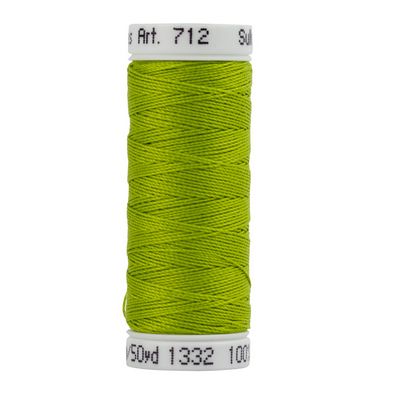 Sulky12wt Cotton Petites 50yds-Deep Chartreuse
