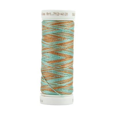 Sulky12wt Cot Petites Blendables50yd-Brown & Turqu