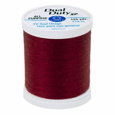 Coats & Clark Dual Duty XP 125yds 3/box, Barberry Red