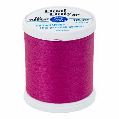 Coats & Clark Dual Duty XP 125yds 3/box, Red Rose