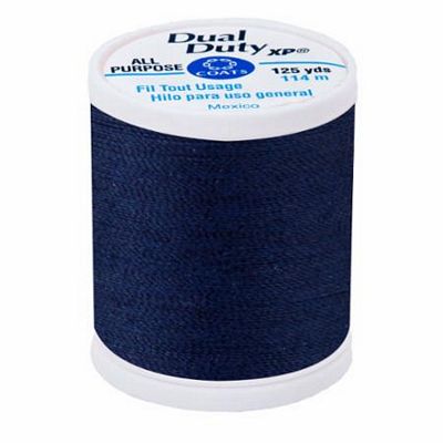 Coats & Clark Dual Duty XP 125yds 3/box, Navy