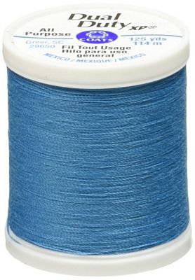 Coats & Clark Dual Duty XP 125yds 3/box, Rocket Blue