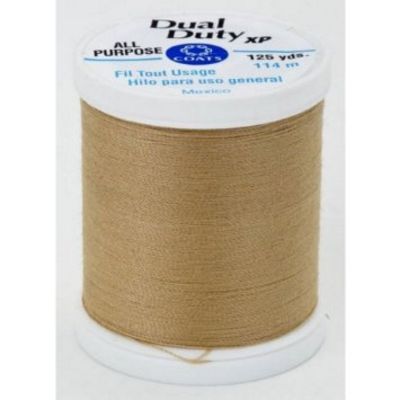 Coats & Clark Dual Duty XP 125yds 3/box, Camel
