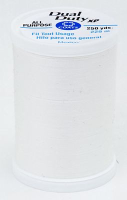 Coats & Clark Dual Duty XP 250yds 3/box, Winter White