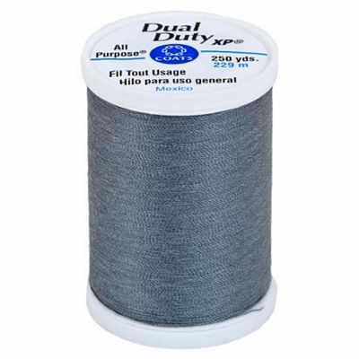 Coats & Clark Dual Duty XP 250yds 3/box, Dark Slate