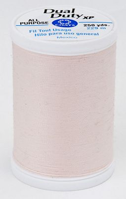 Coats & Clark Dual Duty XP 250yds 3/box, Pink Champagne