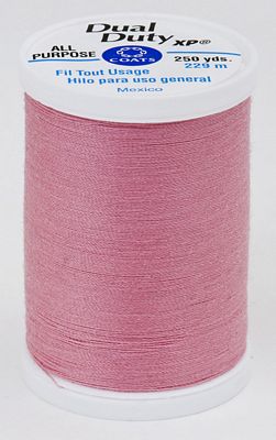 Coats & Clark Dual Duty XP 250yds 3/box, Dark Old Rose