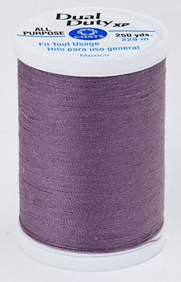 Coats & Clark Dual Duty XP 250yds 3/box, Mulberry