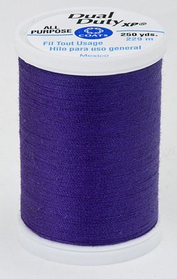 Coats & Clark Dual Duty XP 250yds 3/box, Purple