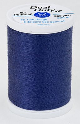 Coats & Clark Dual Duty XP 250yds 3/box, Deep Purple