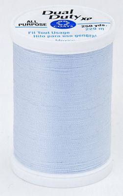 Coats & Clark Dual Duty XP 250yds 3/box, Crystal Blue