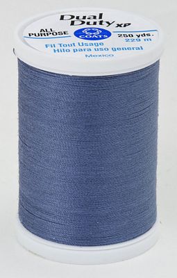 Coats & Clark Dual Duty XP 250yds 3/box, Thundercloud