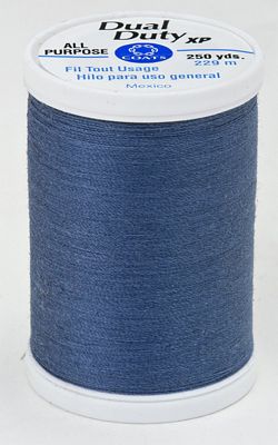 Coats & Clark Dual Duty XP 250yds 3/box, Firmament Blue